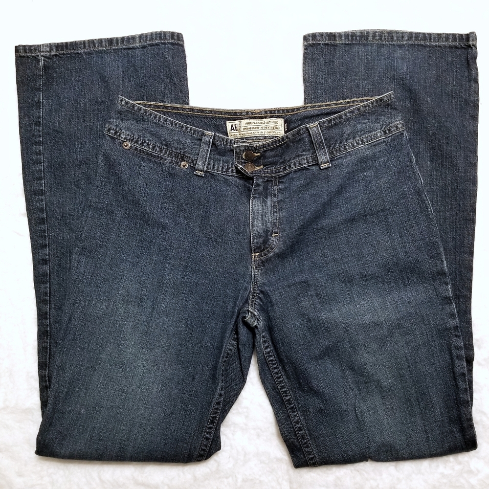 American Eagle 100% cotton denim boot cut jeans - Picture 2 of 7